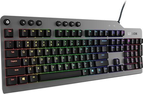 Immagine prodotto Lenovo Legion K500 Tastiera USB QWERTY US Inglese (US, Cablato)