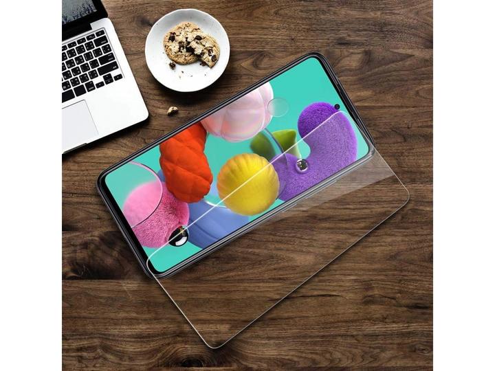 Produktbild Screenguard Samsung Galaxy A51 4G Panzerglas Schutzfolie Case Friendly Design (1 Stück, Samsung Galaxy A51)