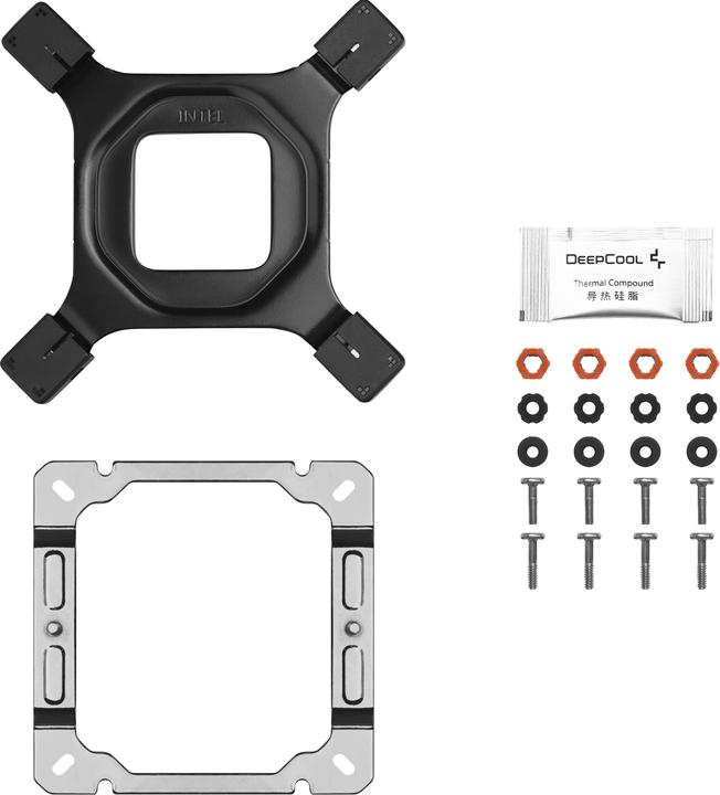 Produktbild Deepcool AK500S DIGITAL WH (158 mm)