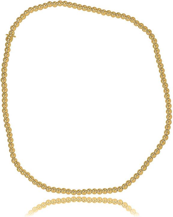 Image du produit Leyda Bracelet de chevill de balle (Argent 925, plaqué or 750 / 18 K, 24 cm)