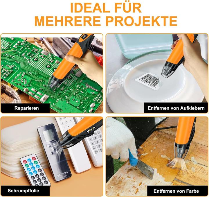 Produktbild Mowis Mini Heissluftpistole