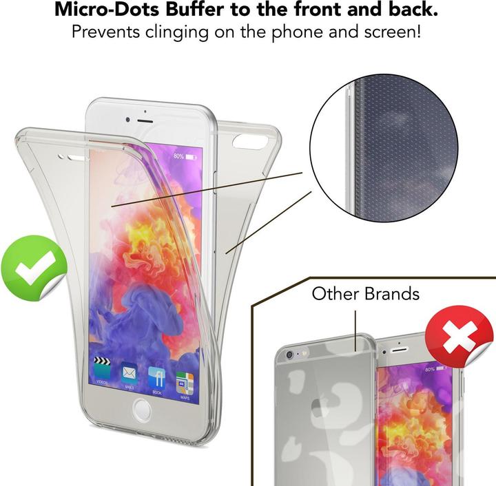 Actual product image Nalia 360 degree cell phone case (Apple iPhone 6 Plus)