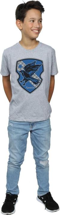 Actual product image Boys Ravenclaw Crest Flat T-Shirt (128)