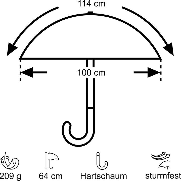 Actual product image Euroschirm Swing liteflex