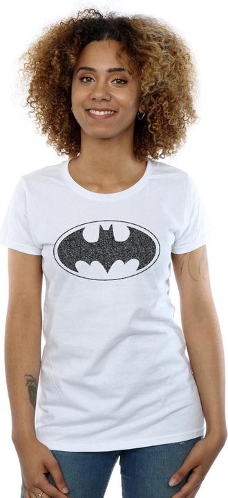 Actual product image Womens/Ladies Batman One Colour Logo Cotton T-Shirt (M)