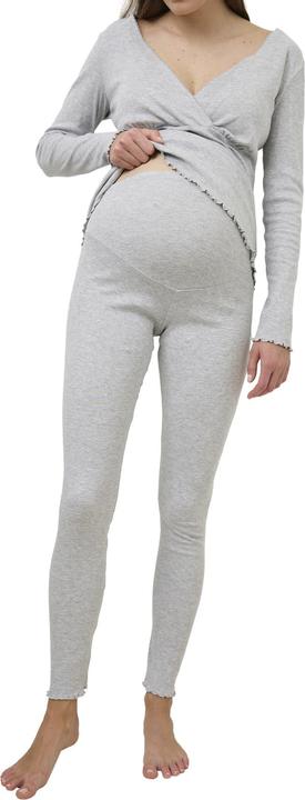Produktbild Vertbaudet Umstands-Schlafanzug: Sleepshirt & Leggings (42)