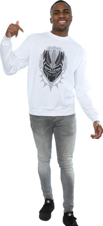 Produktbild Schwarzer Panther Kopf Baumwolle Sweatshirt (3XL)