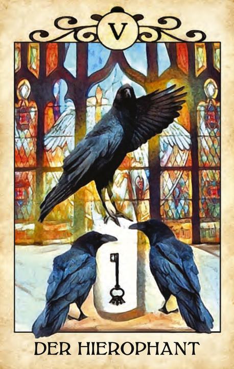 Image du produit Raben Tarot (Allemand, MJ Cullinane, 2019)