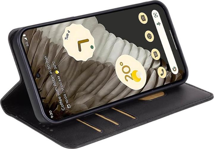 Produktbild Cover-Discount Google Pixel 8 - Stand Flip Case Hülle schwarz (Google Pixel 8)