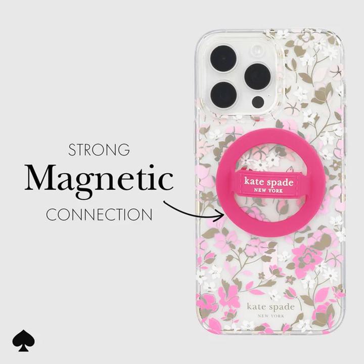 Produktbild Kate Spade Magnetischer Schlaufengriff – MagSafe Fingergriff (Pom Pom Pink)