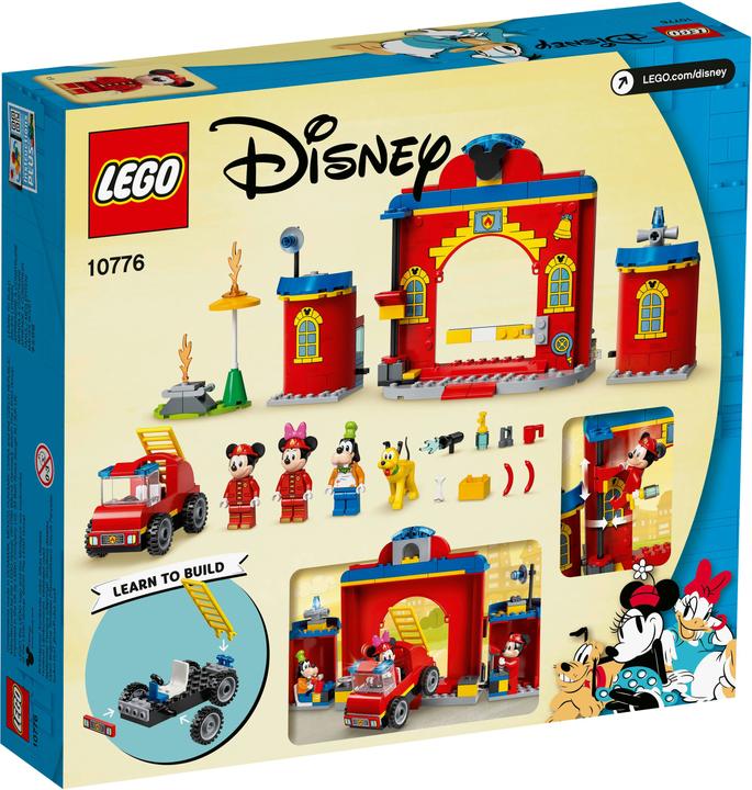 Image du produit LEGO La caserne de pompiers et le camion de pompiers de Micky (10776, LEGO Disney)