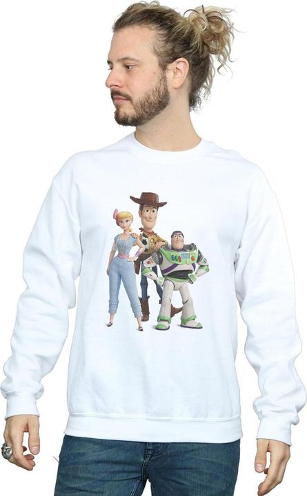Immagine prodotto Disney Toy Story 4 Woody Buzz and Bo Peep Felpa Uomo (XL)