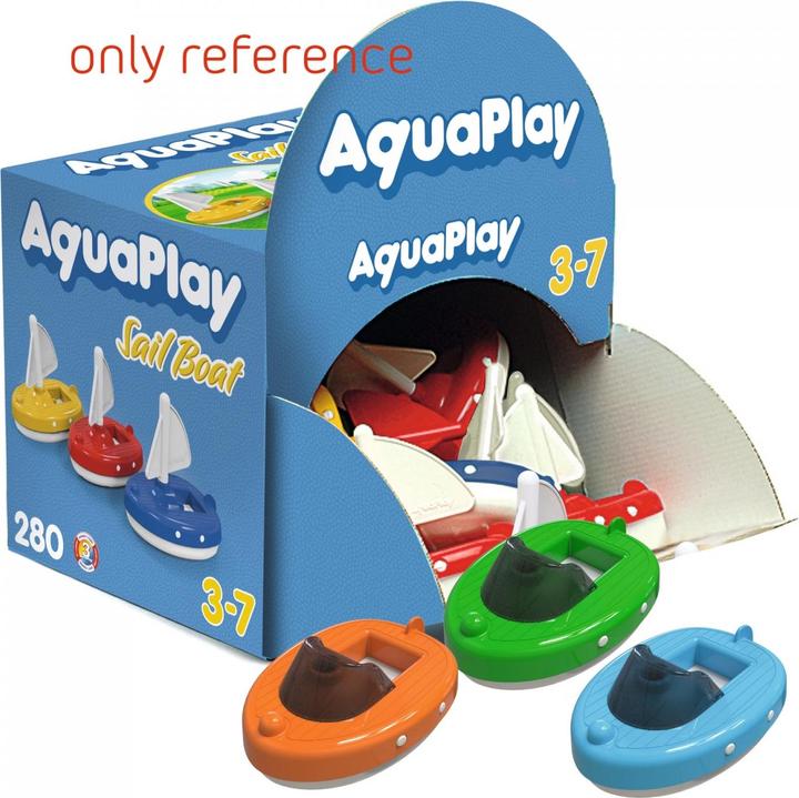 Image du produit Aquaplay Bateau à moteur assorti
