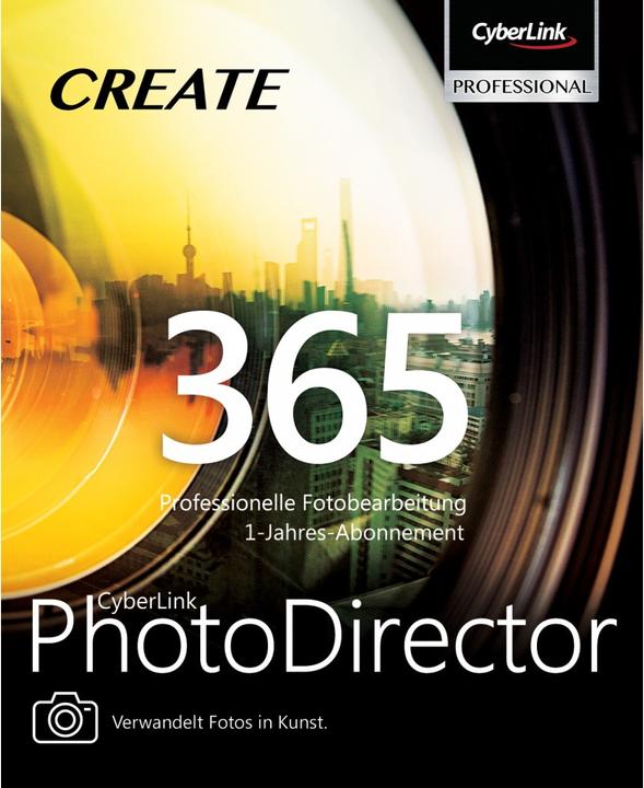 Actual product image CyberLink PowerDirector 365 (1 User, 1 Devices/Users, 12 months)