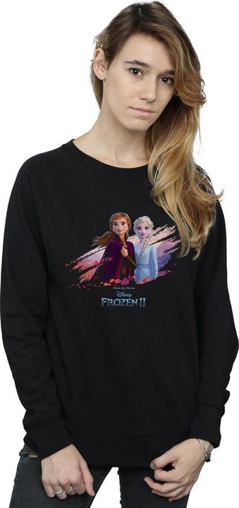 Actual product image Disney Womens/Ladies Frozen 2 Elsa And Anna Nature Is Beautiful Sweatshirt (M)