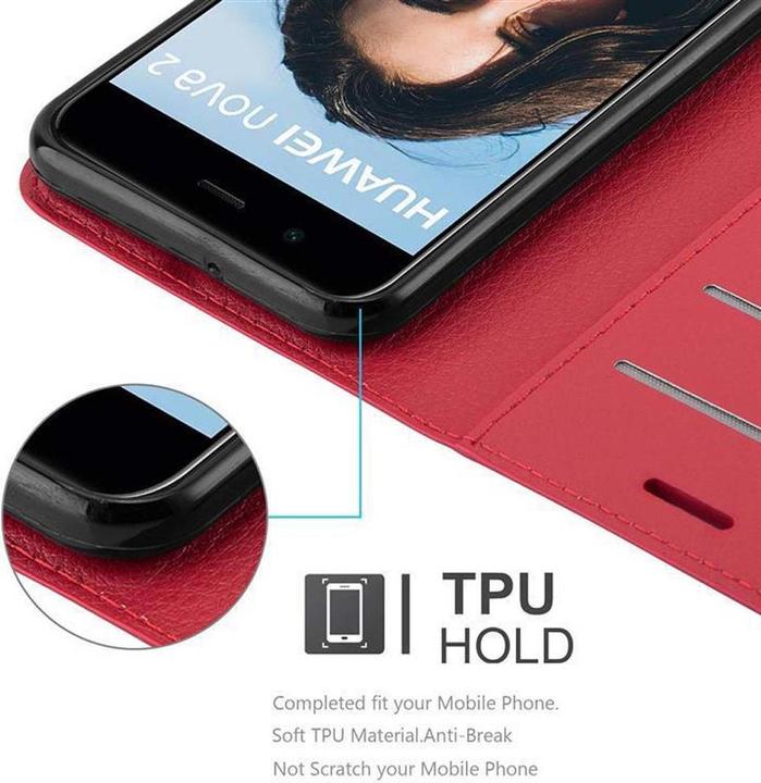 Actual product image Cadorabo Book with stand function cover (Nova 2)