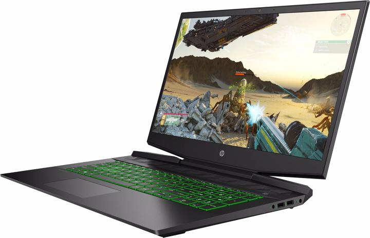 Actual product image HP Pavilion Gaming 16-a0269ng - Core i7 10750H / 2.6 GHz - Win 10 Home 64-bit - 16 (16.10", I7-10750H, 16 GB, 512 GB, DE)