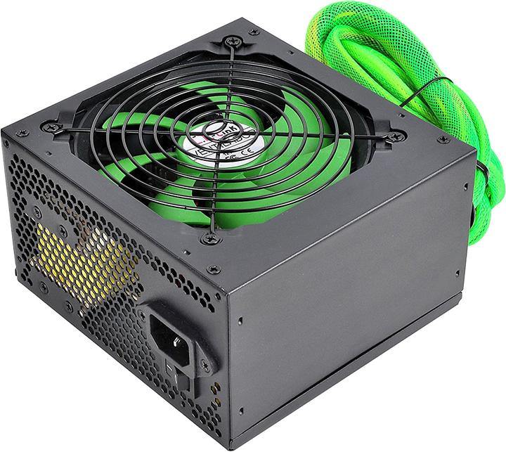 Actual product image L-Link LL-PS-650 - 650 W - 200 - 240 V - 50 - 60 Hz - 3.5 - 5 A - 24-pin ATX - PC (650 W)