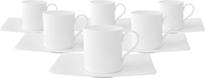 Immagine prodotto Villeroy & Boch Tazze da caffè con piattini Modern Grace (170 ml, 6 x)