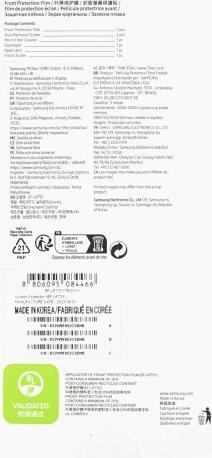 Produktbild Samsung Front Protection Film (2 Stück, Samsung Galaxy Z Flip5)