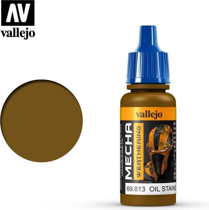 Actual product image Vallejo Mecha Color - Oil Stains (Gloss) (69.813)