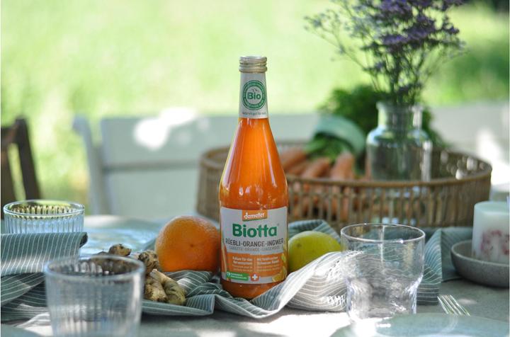 Produktbild Biotta Rüebli-Orange-Ingwer (6 x 50 cl)