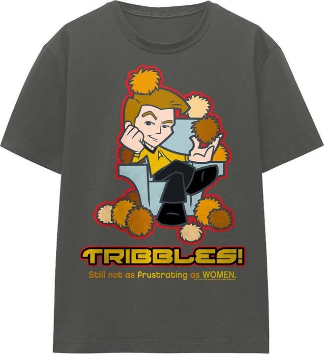Actual product image Star Trek Quogs Unisex Adult Not as Frustrating T-Shirt (XL)
