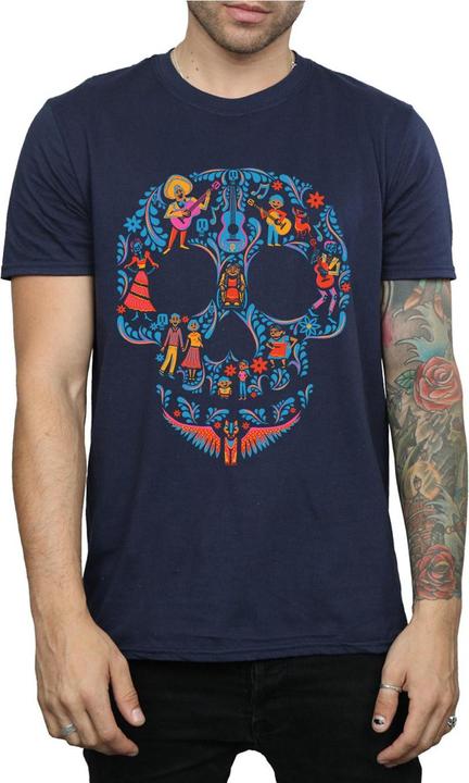 Image du produit La Maison du Coco T-shirt en coton avec tête de mort (L)