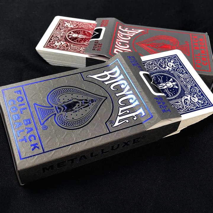 Immagine prodotto Bicycle Carte da poker Metallux (Inglese)