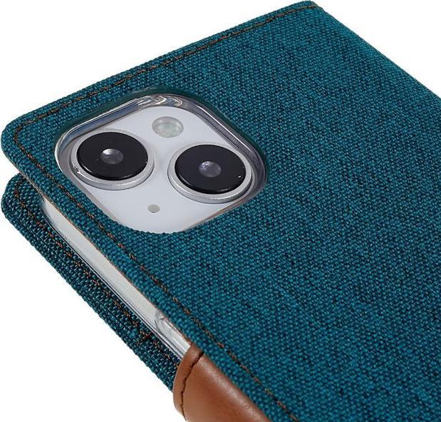 Actual product image Goospery Canvas Diary Series (Apple iPhone 14 Plus)