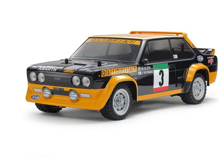 Produktbild Tamiya 1/10 Fiat 131 Abarth Rally OF Painted Body (MF-01X) (ARR Almost-Ready-to-Race)