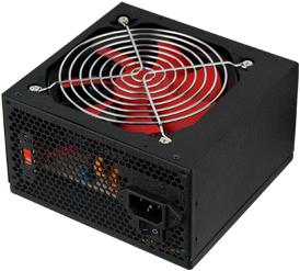 HKC V-550 - 550 W - 75% - PC - ATX - Black - Red - 150 mm (550 W)