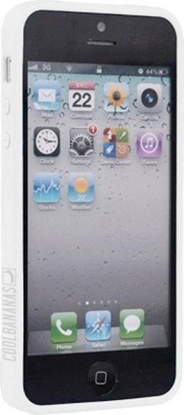 Produktbild Cool Bananas FRAMEit Bumper für Apple iPhone 5 weiss (Apple iPhone 5)