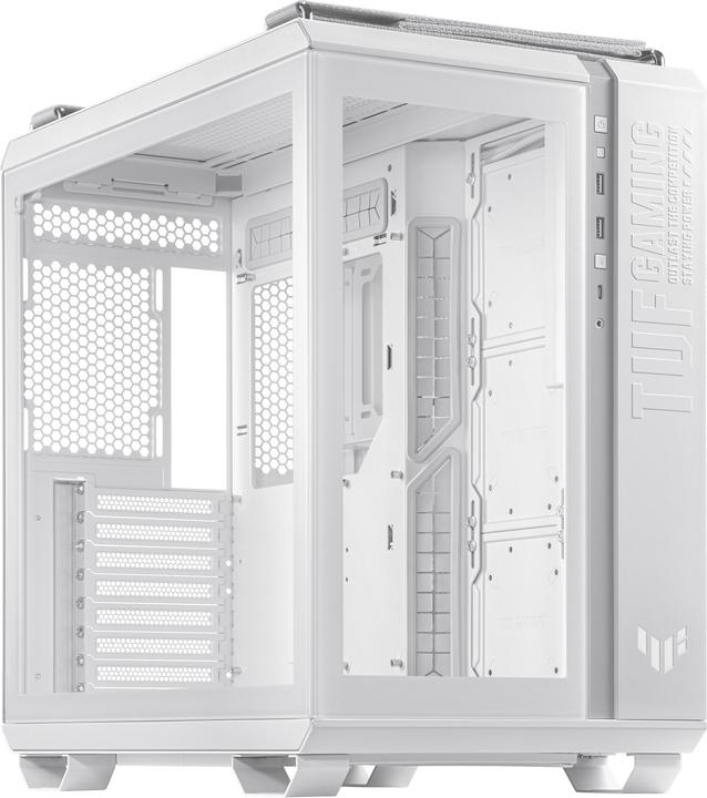 Produktbild ASUS Case TUF GT502 PLUS TG Gaming White (mATX, Mini-ITX, ATX)