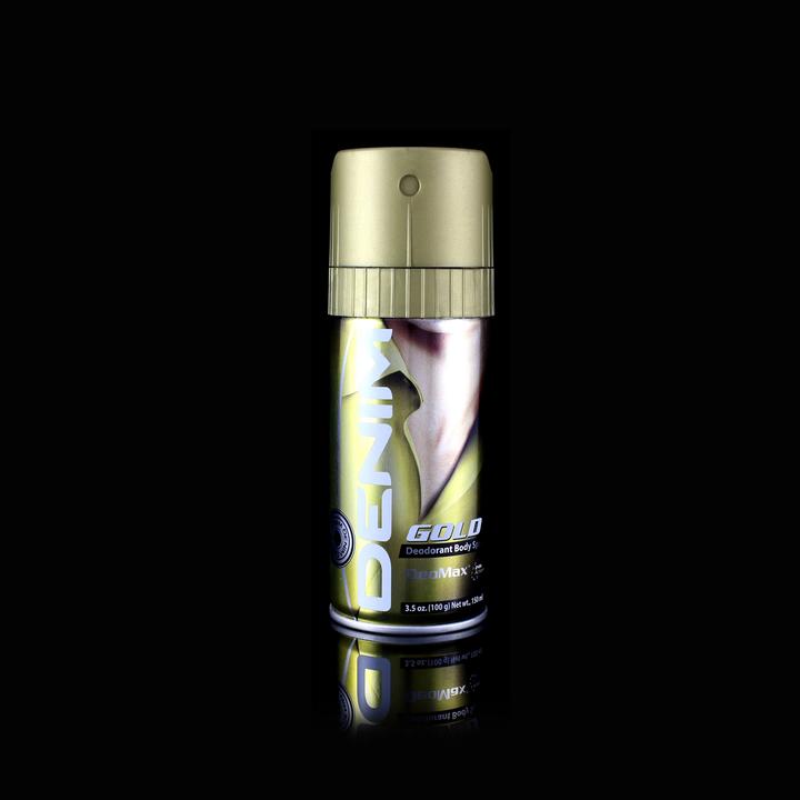 Actual product image Denim Deo Spray Gold 150 ml (Spray, 150 ml)