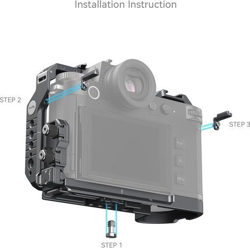 Actual product image SmallRig Cage for Leica SL3, detail colour: black (Cage)