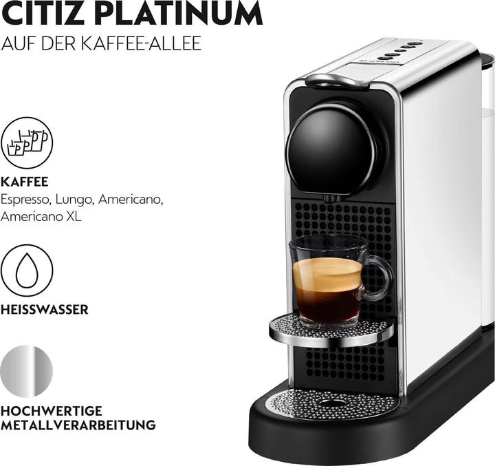 Immagine prodotto Krups Nespresso CitiZ Platinum (NESPRESSO Original)