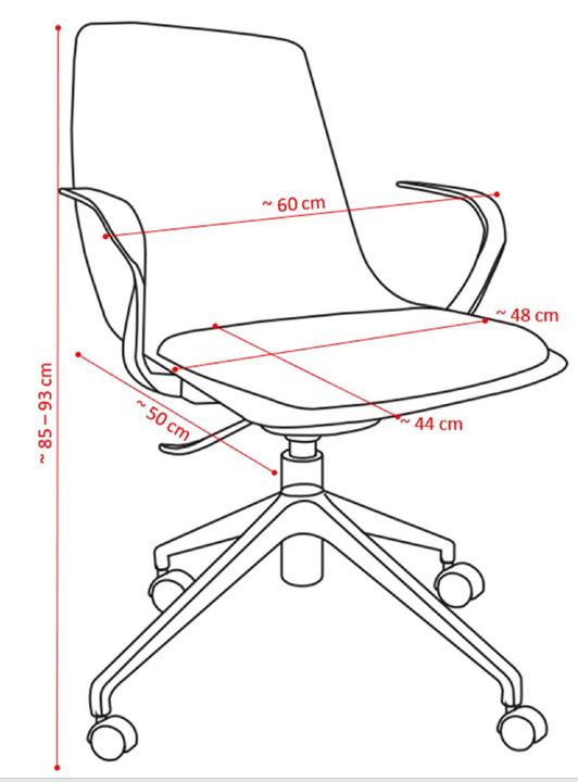 Image du produit Jet-Line Chaise de bureau CHARLOTTE