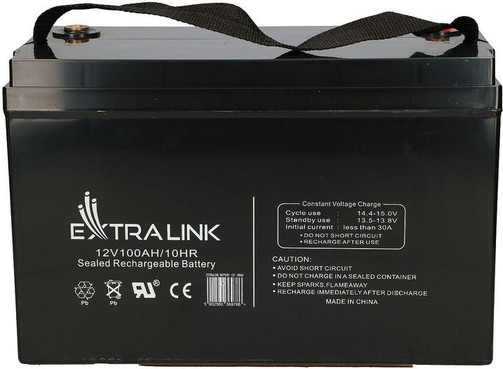 Produktbild Extralink AGM-Batterie 12V 100AH (12 V, 100 Ah)