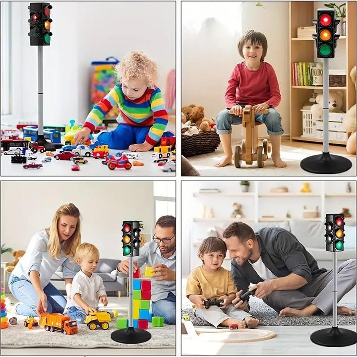 Immagine prodotto The Toy Company Verkehrsampel für Kinder, Ampelmodell, Ampelspielzeug