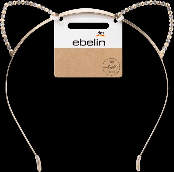 dm ebelin Oreilles de chat avec strass