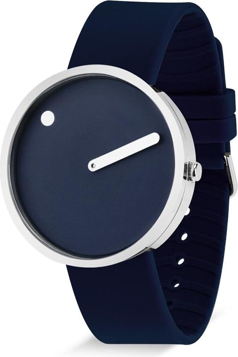 Actual product image Picto 43393-0520S Unisex Watch Midnight Blue 40mm 5ATM (Analogue wristwatch, 40 mm)