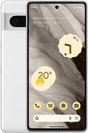 Produktbild Google Pixel 7 (128 GB, Snow, 6.30", SIM + eSIM, 50 Mpx, 5G)