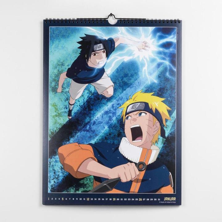 Immagine prodotto Calendario Poster Naruto Shippuden 2025 (Copertina rigida, Tedesco)