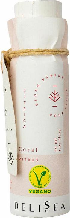 Actual product image Delisea Perfumes Coral Vegan Unisex Eau de Parfum 30ml (Eau de parfum, 30 ml)