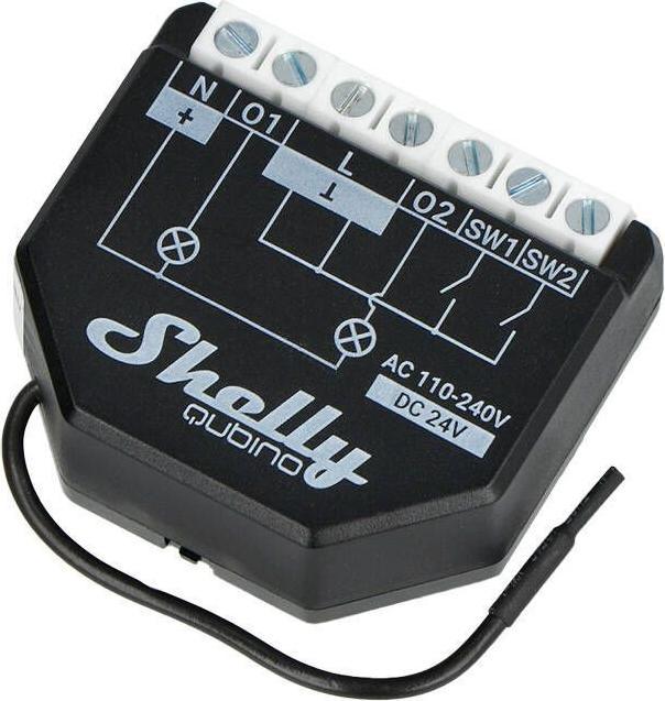 Produktbild Shelly Qubino Wave 2PM (Schaltaktor)