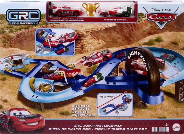 Actual product image Mattel Disney Pixar Cars GRC jump race track