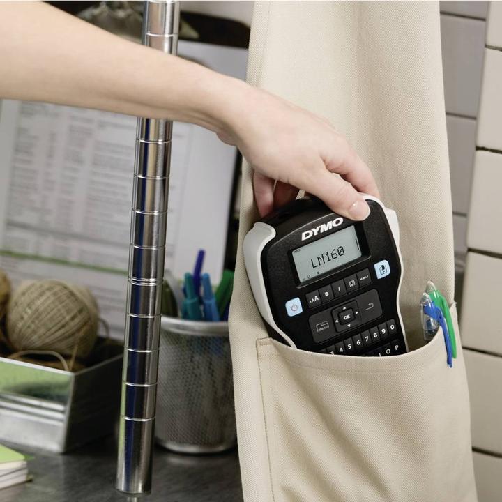 Produktbild Dymo LabelManager 160 Value Pack mit 3 D1-Bänder 12mm Azerty