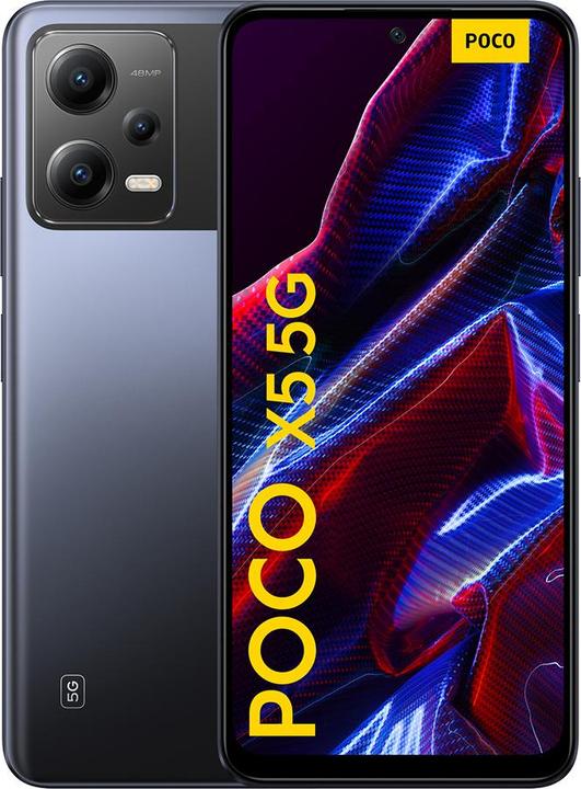 Productafbeelding Xiaomi Poco X5 (128 GB, Zwart, 6.67", Hybride dubbele SIM, 48 Mpx, 5G)