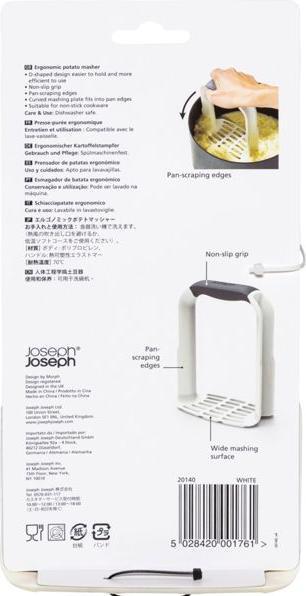 Produktbild Joseph Joseph Easy-Mash Ergonomischer Kartoffelstampfer - Weiss